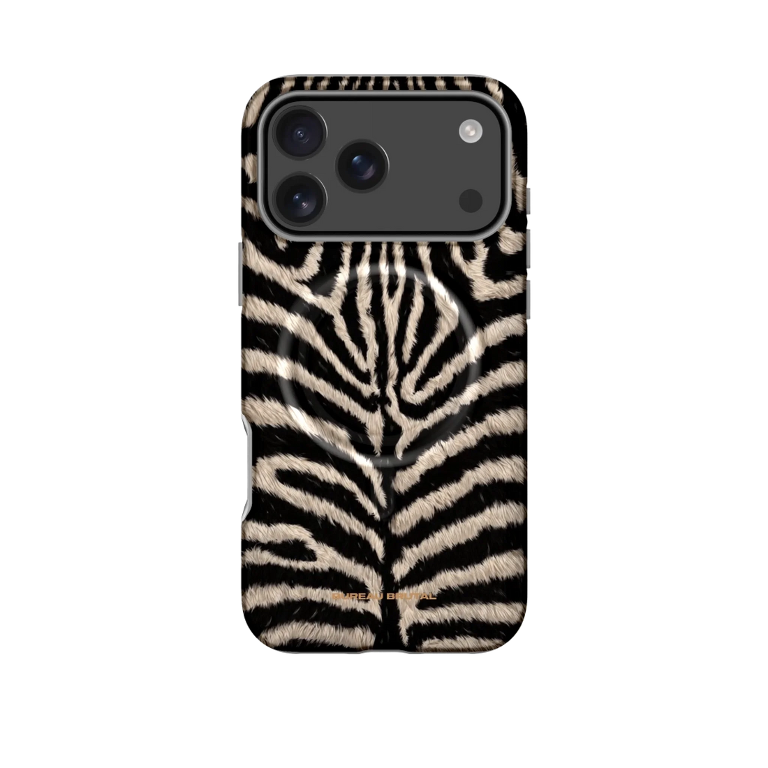 BUREAU BRUTAL ZEBRA HOESJE COQUE CASE COVER PREMIUM ANIMALIER IPHONE 17 18 BELGIUM BELGISCH