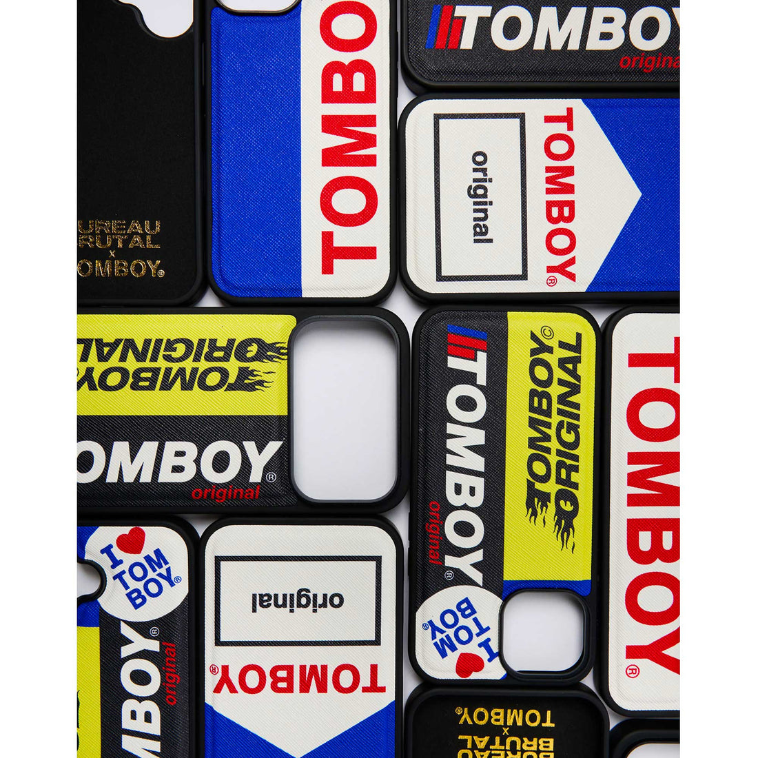 TOMBOY x BUREAU BRUTAL Stickers iPhone Case