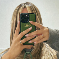 Army Green Necklace iPhone Case